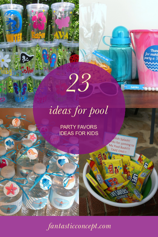 23 Ideas for Pool Party Favors Ideas for Kids Home, Family, Style and